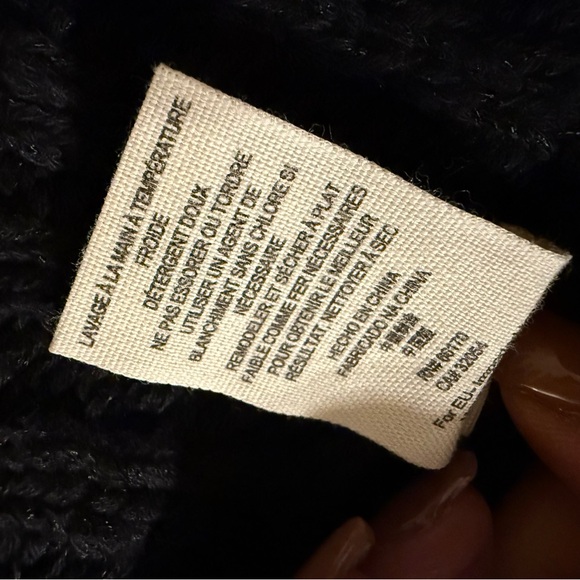 Free People Sweater Womens Small Black Striped Crop Boxy Cap Sleeve Beachy - Picture 5 of 8